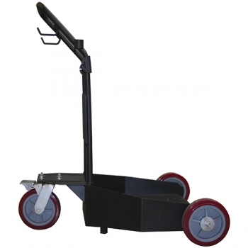 Heavy-Duty Industrial 3-Wheel Cart for 55-Gallon Drum