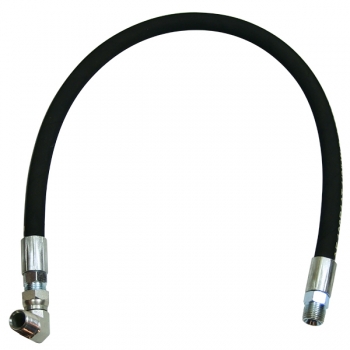 1/2&quot; x 2.5&#039; Oil Hose with Ninety Swivel