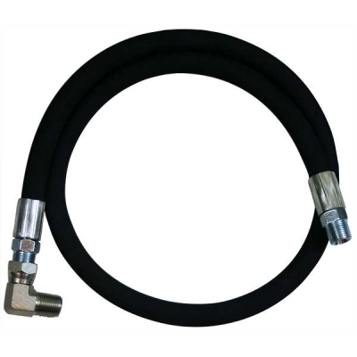 1/2&quot; x 4&#039; Oil Hose with Ninety Swivel