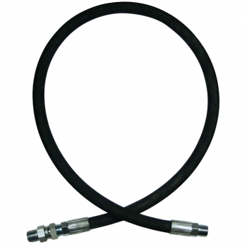 1/2&quot; x 4&#039; Oil Hose with Straight Swivel