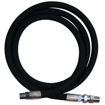1/2&quot; x 8&#039; Oil Hose with Straight Swivel